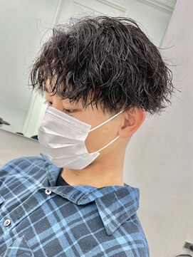 フィフス 名駅(fifth) 波巻きスパイラルパーマツーブロックツイストスパイラルパーマ