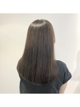 リュネッツ あざみ野店(lunettes) 【赤みパサパサ撃退】髪質改善METEOカラー×オリーブグレージュ