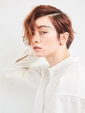 ブレンアネックスバイドット(BLEN ANNEX by.dot) 前髪切りっぱなしボブエアリーロング美髪ピンクブラウン[町田駅]