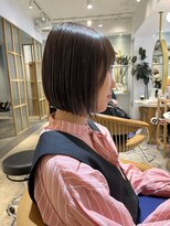 ロンド シャルム 吉祥寺(Lond charme)&nbsp;黒髪ミニボブ韓国風レイヤー