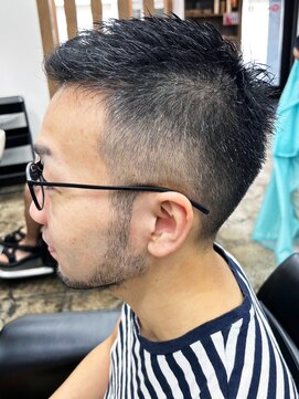 ヘアーコレクション グロース(HAIR COLLECTION Growth) 20代30代40代スキンフェードカット刈り上げツーブロック