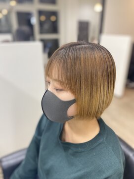 バンビ 大矢野店( Bambi) 切りっぱなしボブ