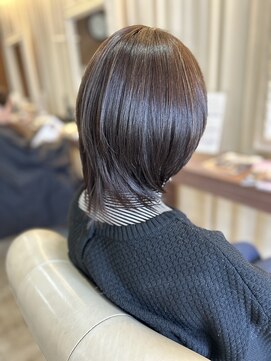 ヘアデザインスペース イチエ(hair design space i chi e) エイジングケアにも有効なヘアエステ+カラーでツヤ感◎ヘア