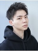 スパイキーアップバング