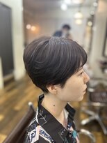 ★馴染ませハイライト×パープル系カラー★