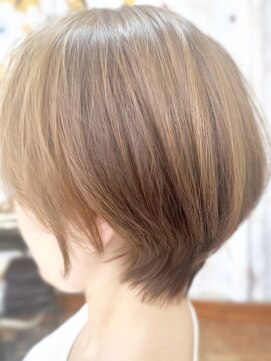 アンメリーアン(Ann merry ann) オンブレグレージュオリーブグレージュくびれミディ大人美人