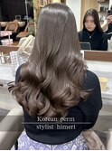 韓国風パーマ