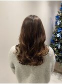 緩めパーマコテ巻き風