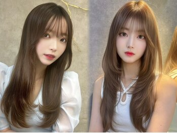 ロンドガーネット 池袋(Lond garnet)の写真/【トリートメント+カット+柔らか縮毛矯正￥15800】傷みを最小限に抑える髪質改善効果のある縮毛矯正[池袋]