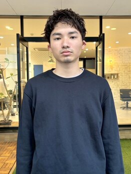 ヘアガーデン オフ(hair garden off)の写真/【メンズ/メンズパーマ】トレンドパーマスタイル/学生から大人メンズまで岡山一の都会っぽ雰囲気を*