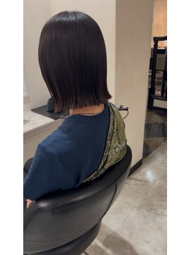 ドクターズサロン レラパール 小顔ショート/艶ストレート/切りっぱなし/大人可愛い/垢抜け