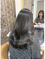 ロンドアベニール 北千住(Lond avenir)&nbsp;くびれヘア/顔周り/韓国/レイヤーカット/黒髪/ロング/前髪北千住