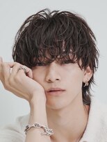 エリマ 横浜西口(elima)&nbsp;横浜西口シャドウパーマメンズマッシュウルフカットルーズパーマ