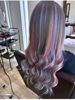 ル ジャルダン ヘアー プロデュース(Le.jardin hair produce)&nbsp;ピンクラベンダーハイライト