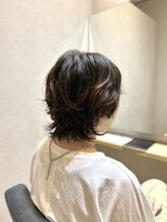 ネウィ 大分中央町店(newi)&nbsp;【ショートウルフ】×カジュアル【ニュアンスパーマ】