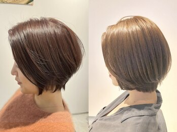 タオ 広尾(TAO)の写真/【広尾◆恵比寿】色持ち良くダメージレスな施術にこだわった白髪染めが人気＊艶のある美髪へ。