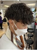 横浜波巻きパーマツイスパツイストスパイラルパーマ緩め弱め30代