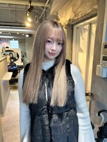 フォート(FORT)&nbsp;m53_ミルクティーベージュ/エクステ/Wカラー/レイヤーカット