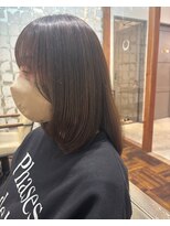ジルフラン(JILL franc) レイヤーカット2/11顔周りカット