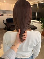 ライン(LINE)&nbsp;ケアブリーチ/ピンクベージュ/透明感カラー