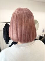 ワンバイワンヘアーツー(OnexOne HAIR2)&nbsp;ピンクミルクティー/ピンクベージュ/ピンク系/ハイトーン