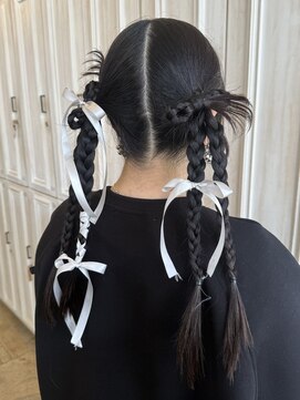 トリコ 梅田茶屋町店(trico) カチモリ編みおろしツイン