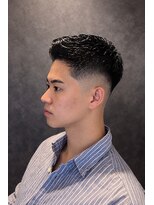 ワンワンオー バーバーショップ 長浜店(@110 BARBER SHOP)&nbsp;ショート×ハイフェードで創る、都会的なスポーティースタイル