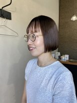 サンズヘアー(3’s hair)&nbsp;＊ミニボブ×透明感カラー×グレージュ＊