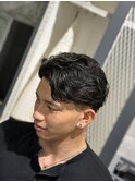MEN’SHAIR/メンズパーマ/テーパーフェード/スパイキーショートU
