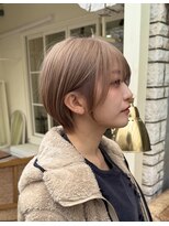 リノア(LINO'a)&nbsp;【ハイトーンショート　ベージュ】