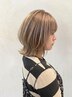 カット+ブリーチダブルカラー+選べるトリートメントorヘッドスパ