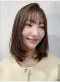 ダークパープル/ナチュラルショート/ミルクブラウン/夏/鹿島田
