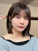アビーツー(ABBEY2)&nbsp;大人ボブ垢抜けボブぱつっとボブボブカット切りっぱなしボブ