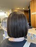 平日限定◇カット+素髪リセットカラー+炭酸スパ+うるさらトリートメント