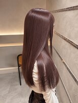 アマテラスエス 新宿(AMATELAS S)&nbsp;美髪矯正×ピンクラベンダー◎