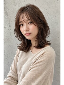ピース バイ シータ(PEACE by CITA) 【アキヒロ】骨格ウェーブ◎大人くびれミディアム×モカブラウン