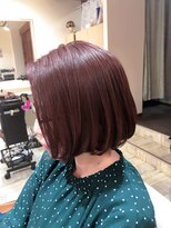 ティアラ 桜木町(TIARA)&nbsp;お客様style～ボブ☆ピンクバイオレット　ｂｙ西山