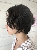 【ショートレイヤー】【ショートパーマ】【スタイルチェンジ】