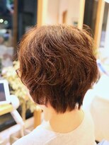 リビーチ ヘア リゾート 赤羽(Rebeach HAIR RESORT) 【赤羽リビーチ】マニッシュボブ×ふわふわカール