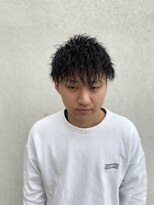 ヘアーリゾート ビッグアップ(hair resort Big up) 男受けNo1ウネウネツイストパーマ