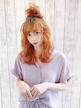 ラグーンアライブ(LAGOON ALIVE) -LAGOON ALIVE-  新田的“モテ髪”ハーフアップスタイル♪