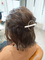 カルマ(KARMA)&nbsp;ロープ編みハーフアップ