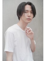 レジュアル(RESSUAL)&nbsp;かき上げヘア　ニュアンスマッシュ　サイドパート　ビジネス