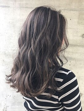 ヘアーレナータ 八王子(HAIR RENATA) 20代30代40代ハイライト外国人風カラープラチナアッシュ