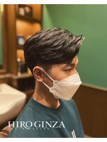 ヒロギンザ 五反田店(HIRO GINZA)&nbsp;センターパート　理容室　床屋　五反田