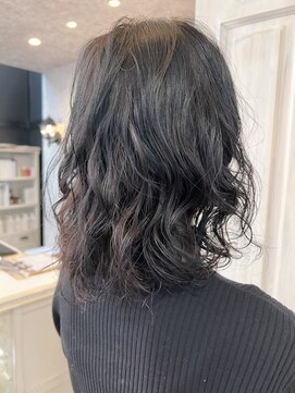 キャアリー(Caary) 福山市パーマ人気Caaryキャアリー仕上げ簡単ウェーブカール