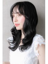 カバーヘア ブリス 上尾西口店(COVER HAIR bliss) 韓国風プリカールモードゆるふわ波巻きロングY上尾20代30代40代