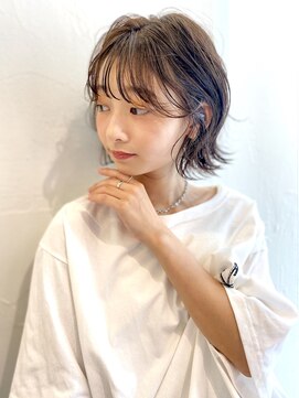 コハクビューティ(COHAKU beauty) ニュアンスカラーでつくる『外ハネボブ』