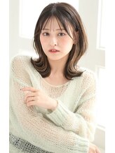 リアン(lien) 【lien.自由が丘】外ハネミディ×インナーカラー