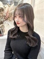 エルバイラビス 大宮(elu by lovis)&nbsp;《Kanna》ダークグレージュ/韓国/大宮/レイヤーカット/ブリーチ